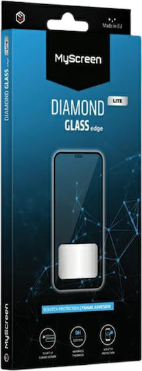 MyScreenPROTECTOR Full Glue Full Face Tempered Glass Black (Samsung M55)