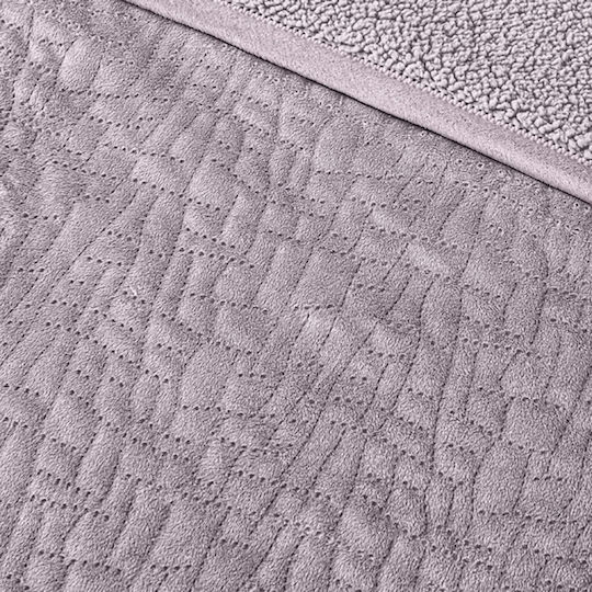 Guy Laroche Bolzano Задайте Одеяло Sherpa Полу-двойно 180x220см Melanze
