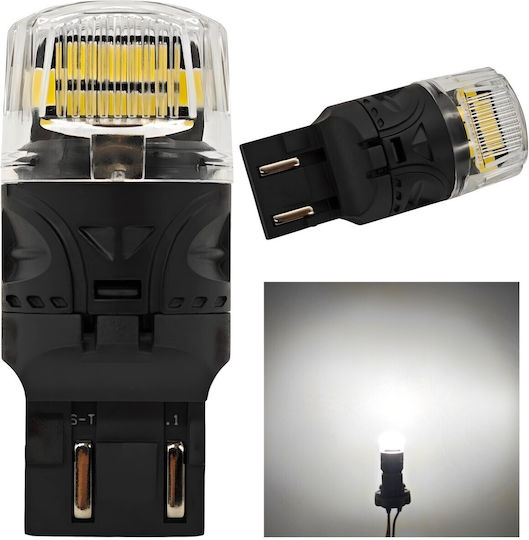 W21/5w Led Bulb 7443 12v Canbus 1800lm White