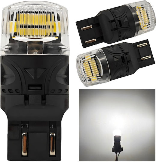 W21/5w Led Bulb 7443 12v Canbus 1800lm White