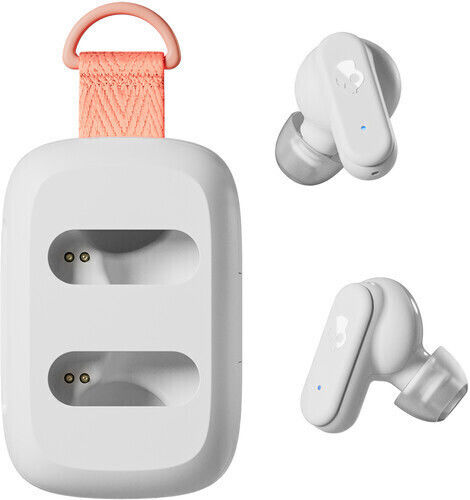 Skullcandy Dime 3 In-ear Bluetooth Handsfree Căști cu Rezistență la Transpirație și Carcasă de Încărcare Alb