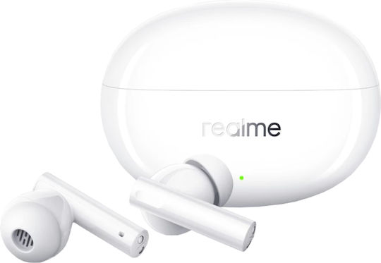 Realme Buds Air 5 Bluetooth Handsfree Earphones with Charging Case Arctic White