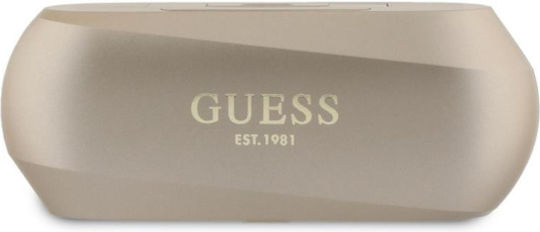 Guess Elongated Metallic ENC In-Ear Bluetooth-Freisprecheinrichtung Kopfhörer mit Ladeetui Gold