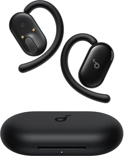 Soundcore by Anker V20i Open Ear Bluetooth Handsfree Earphones with Sweat Resistance and Charging Case Black