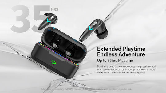 Riversong Yoga G3 In-ear Bluetooth Handsfree Earphones with Charging Case Black