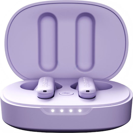 Urbanista Copenhagen 2 Ohrstöpsel Bluetooth-Freisprecheinrichtung Kopfhörer mit Schweißresistenz und Ladeetui Lavender Purple