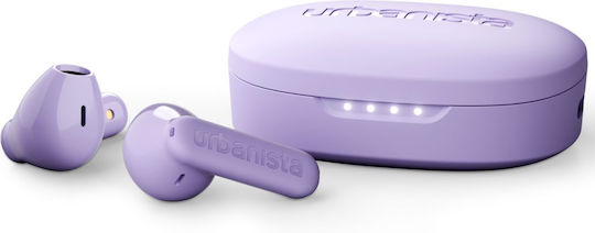 Urbanista Copenhagen 2 Ohrstöpsel Bluetooth-Freisprecheinrichtung Kopfhörer mit Schweißresistenz und Ladeetui Lavender Purple
