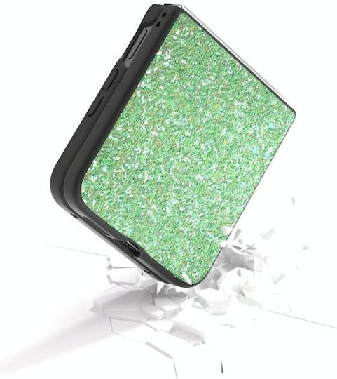 Glitter Powder Книга Пластмаса Зелен (Xiaomi Mix Flip)