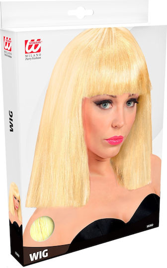 Showgirl Cleopatra Carnival Wig Straight Blond