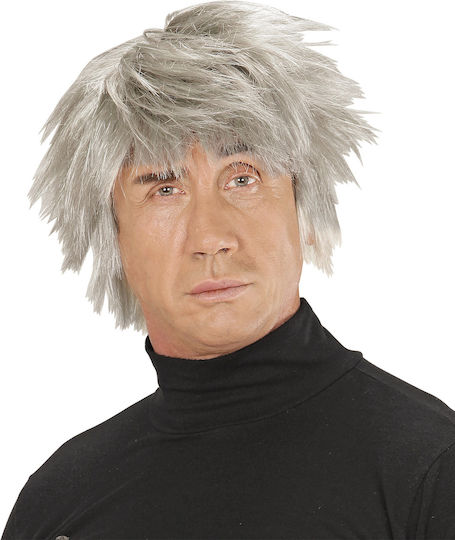 Karnevalsperücke Afro Gray für Halloween