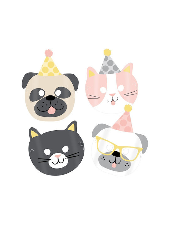 Paper Eyemask Hello Pets 8 Pieces
