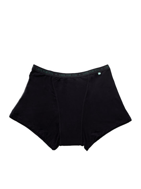 Femi.eko Allbody Menstruations-Shorts Schwarz