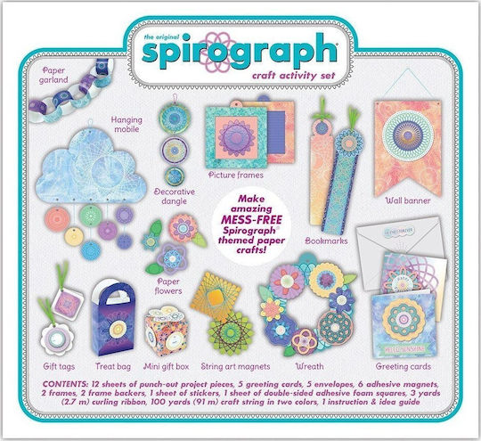 Dante Рязане На Хартия Spirograph За Деца Над 6 Години