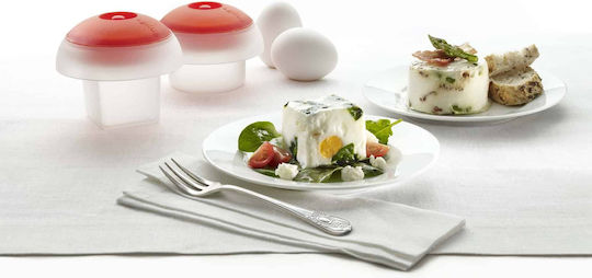 Lékué Ovo Kit 2 Pcs Cube & Cylinder White