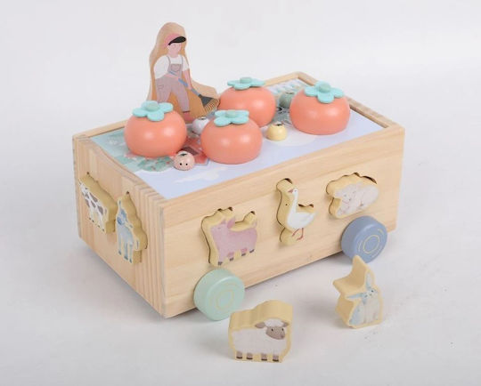 Eli Neli Shape Sorting Toy made of Wood for 24++ Months