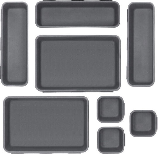 Küchenschubladen-Organizer 8-teilig Grau Küchenschubladen-Organizer 8-teilig Grau