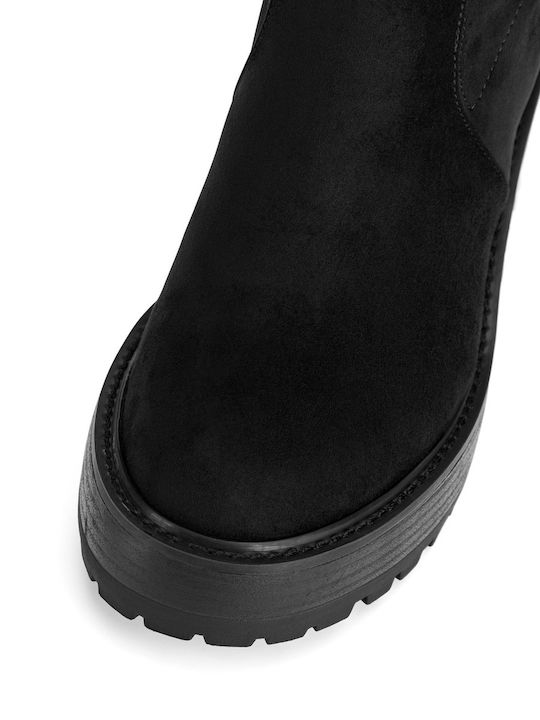 Stiefeletten Damen Schwarz