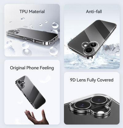 Usams Θήκη Primary Us-bh885 Iphone 16 Διάφανη
