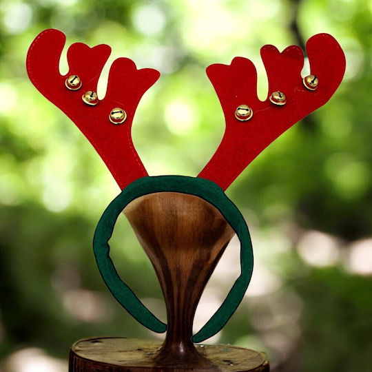 Christmas Reindeer Headband with Bells 1epx2083