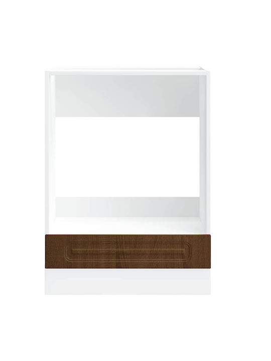 Kalmar Dulap Inferior pentru Cuptor Brown Oak 60x46x81.5buc