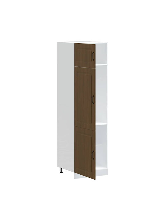 Kalmar Kitchen Column Brown Oak 60x57x207pcs