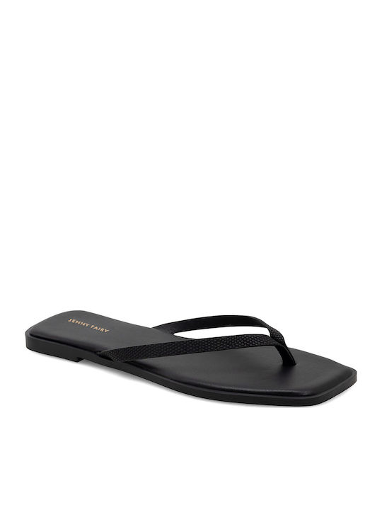 Flache Sandalen für Damen in Schwarz Farbe