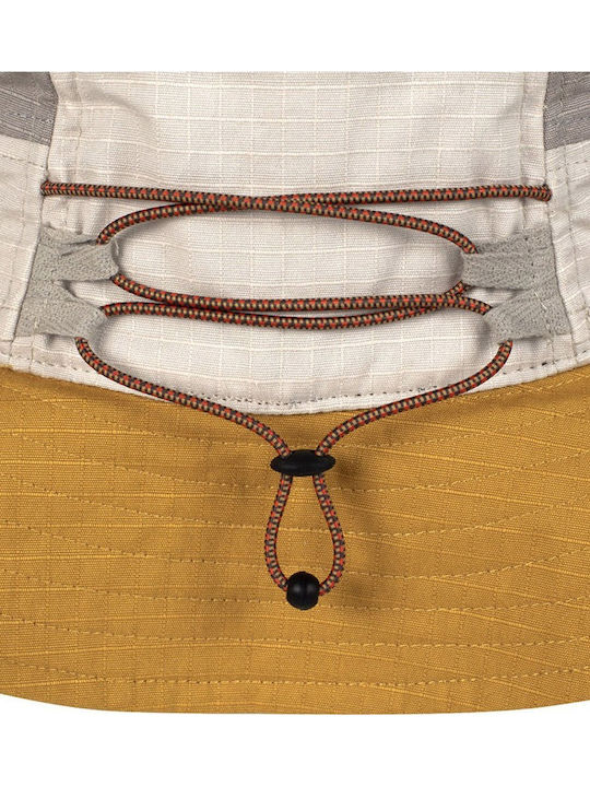 Buff Υφασμάτινo Ανδρικό Καπέλο Στυλ Bucket L/XL Hak Ocher