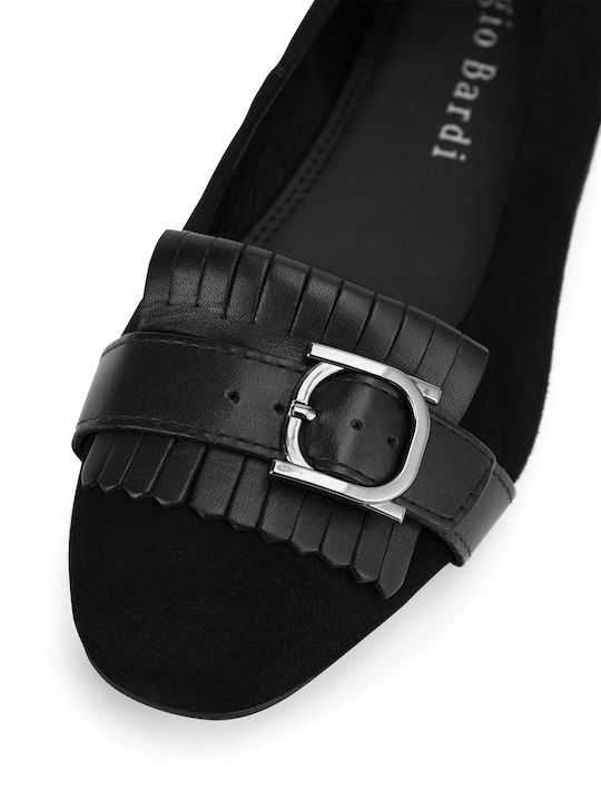 Damen Ballerinas in Schwarz Farbe