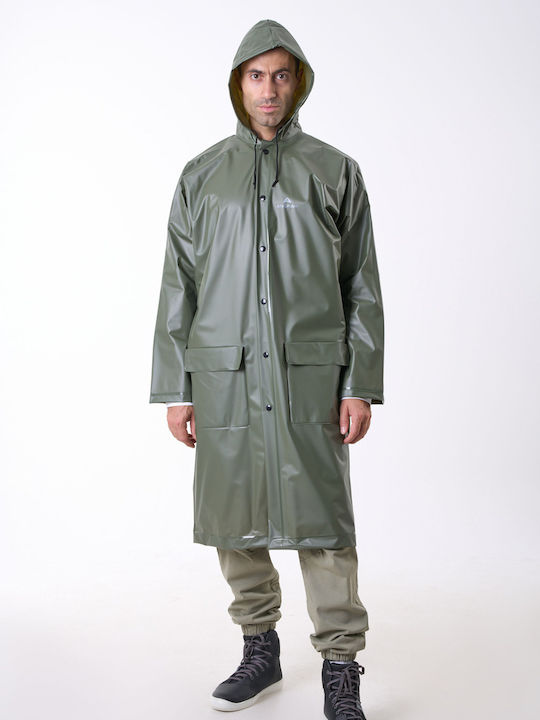 Anorak Αδιάβροχη Καπαρντίνα Walker X-long Λαδί