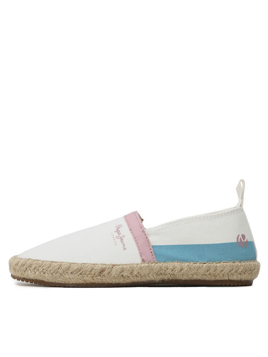 Espadrile dama în culoarea Alb