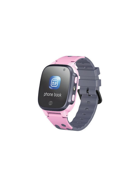 Forever Kids Smartwatch Me 2 Kw-60 with Rubber/Plastic Strap Pink