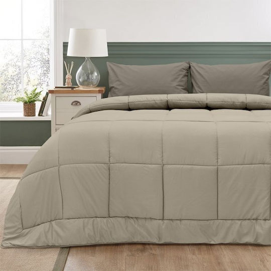 Lino Home Υπέρδιπλο 220x240εκ. Colcha Beige Lino Home Υπέρδιπλο 220x240εκ. Colcha Beige