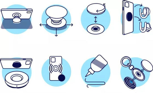 Popsockets Popgrip Gengar Gesicht Pokémon Handy Zubehör