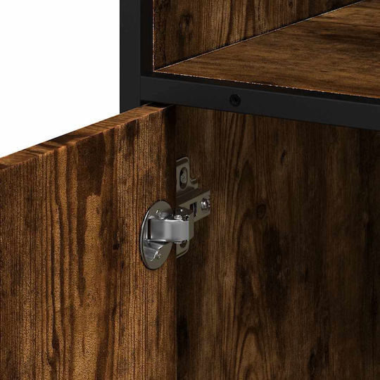 vidaXL Cabinet de baie L35xA37.5xÎ100cm Maro