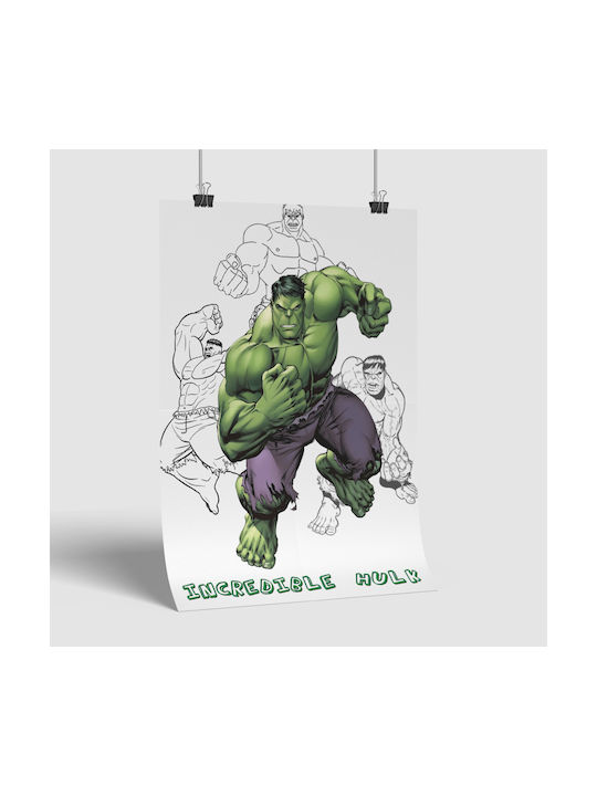 Comic Poster Comic Hulk Cm012 30cm X 40cm