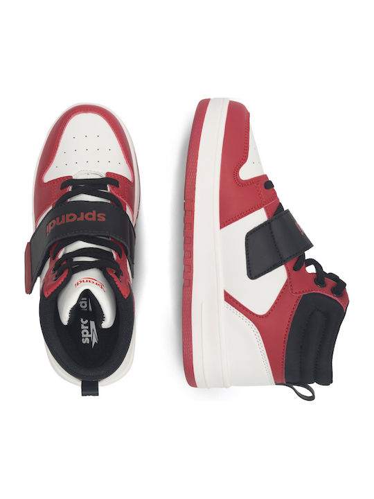 Kids Sneakers High Red