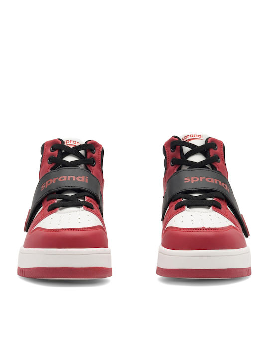 Kids Sneakers High Red