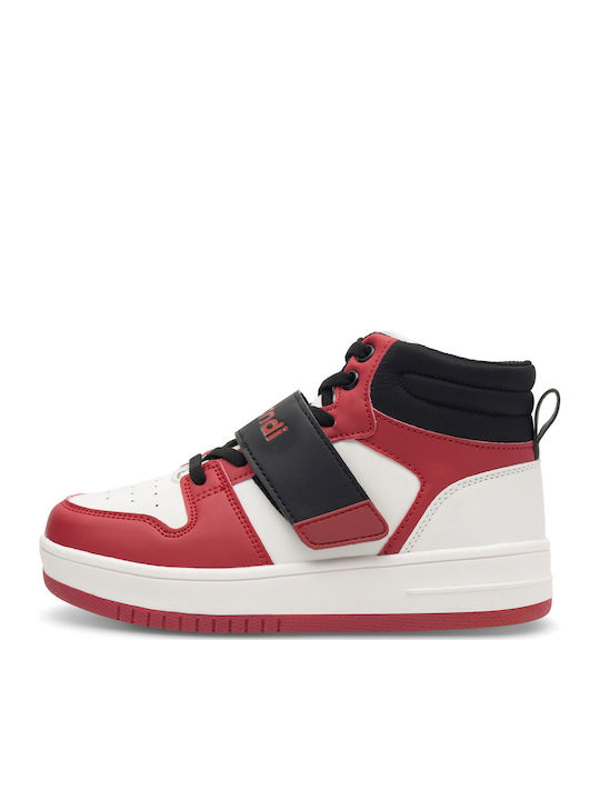 Kids Sneakers High Red
