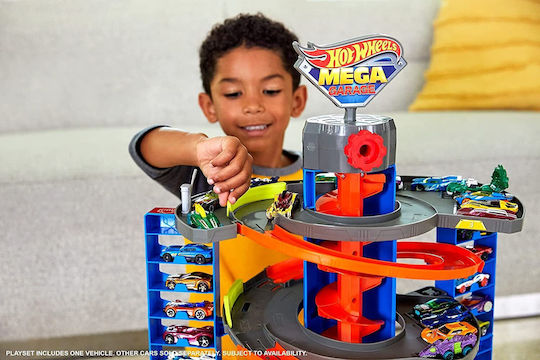 Hot Wheels City Mega Garage Playset Garage for 4+ Years