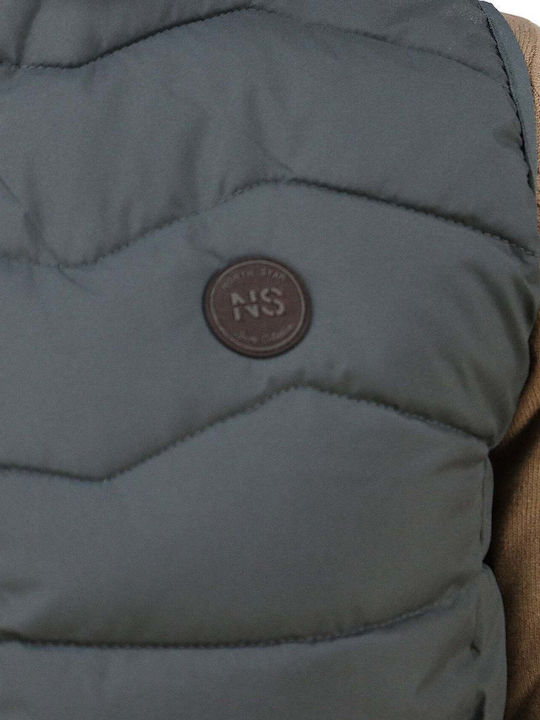 Sleeveless Jacket Puffer Green (green)