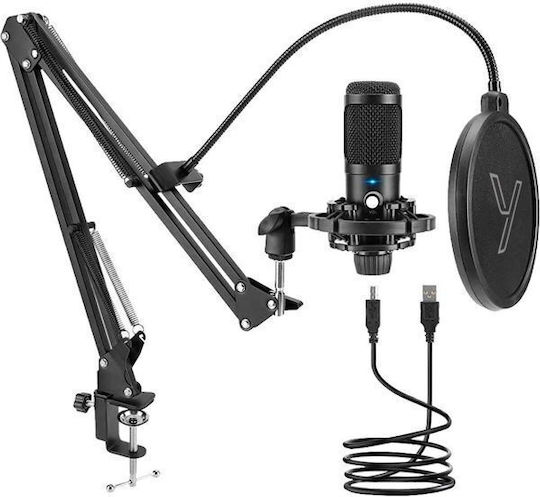 Yenkee YMC 1031 Πυκνωτικό Μικρόφωνο USB Shock Mounted