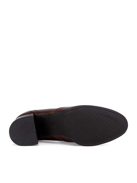 Stiefeletten Damen Braun
