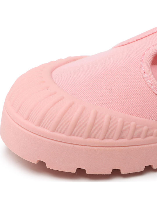 Παιδικές Μπαλαρίνες mit Bügel- und Schleifenverschluss Rosa