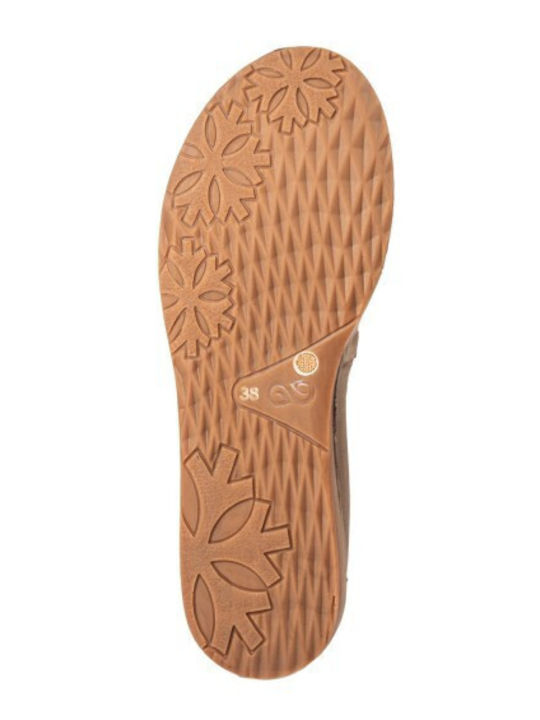 Дамски Loafers в Бежов Цвят