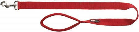 Trixie Dog Leash/Lead Strap Premium in Red color 1m x 2.5cm