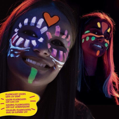 Carnival Face Painting 188gr Multicolored 6pcs