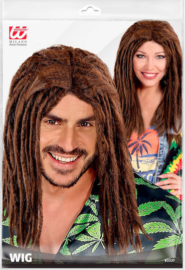 Perucă de Carnaval Rasta Maro
