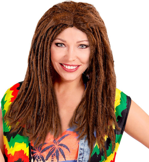 Perucă de Carnaval Rasta Maro