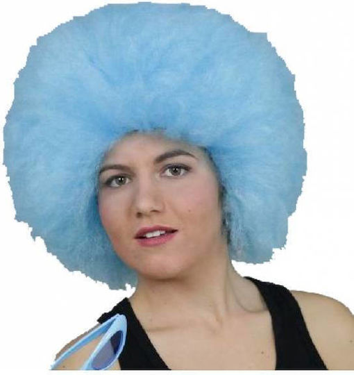 Perucă Afro Bleu Perucă de Carnaval Hippy Afro Roșu