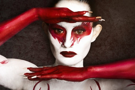 Αποκριάτικο Body Painting 125ml Κόκκινο